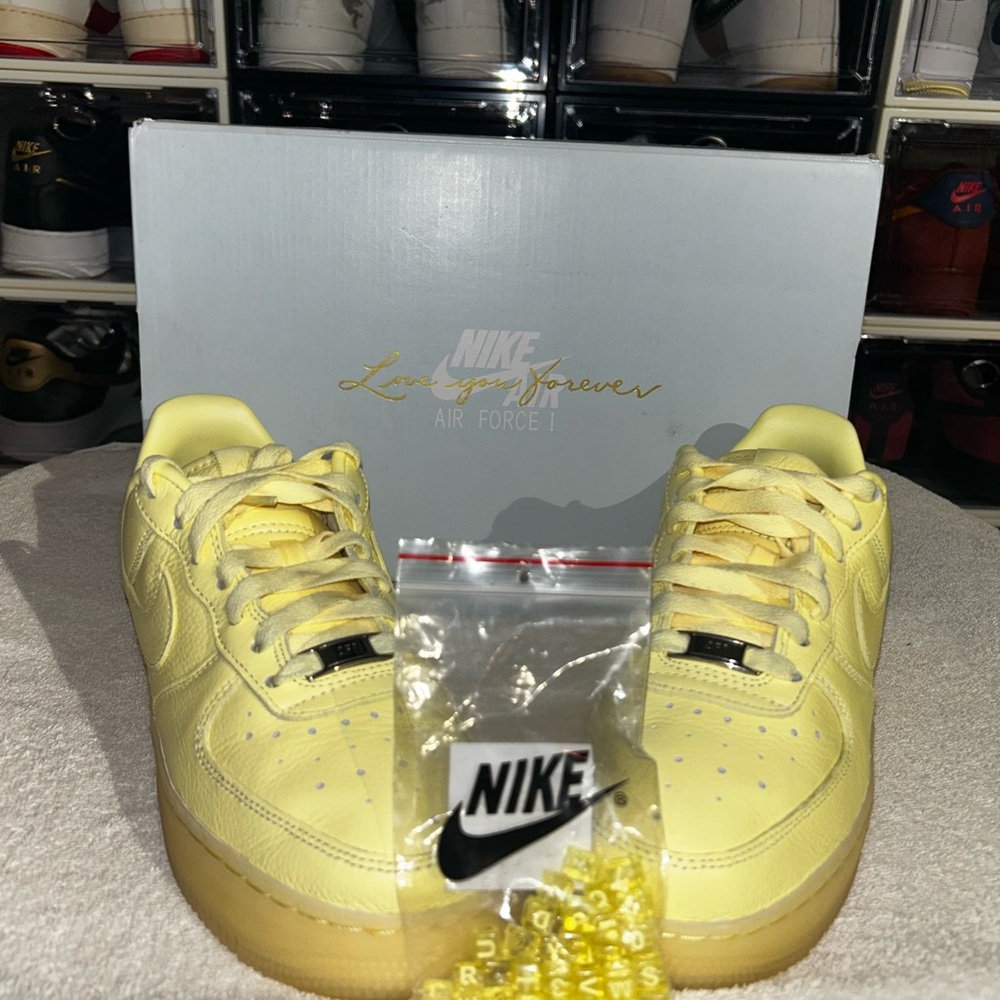 Nike Air Force Drake Love you forever CZ8065-800 - Picture 5 of 8